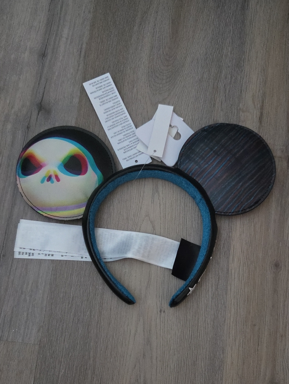 Disney Jack Skellington Nightmare Before Christmas Mickey Mouse Ears Headband